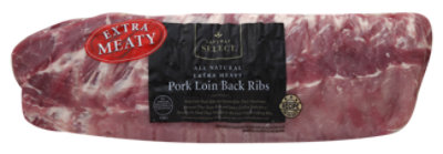 Pork Loin Backribs Previously Frozen - 3.50 Lb - Image 1