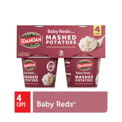 Idahoan 4pk Baby Reds Mashed Cups - 6 OZ - Image 1