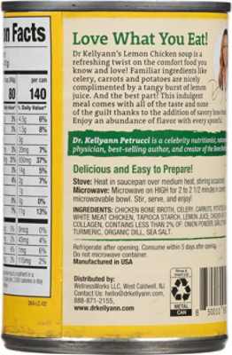 Dr Kellyann Soup Lemon Chicken - 14.5 FZ - Image 5