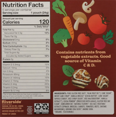 Made Good Crunchy Oat Bites Cookies&crm Van Drzl - 4.25 OZ - Image 6
