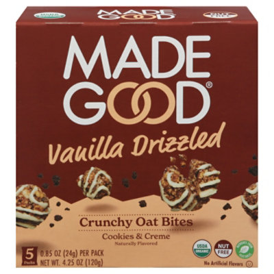 Made Good Crunchy Oat Bites Cookies&crm Van Drzl - 4.25 OZ - Image 1