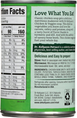 Dr Kellyann Chicken Veggie Soup - 14.5 Oz - Image 5