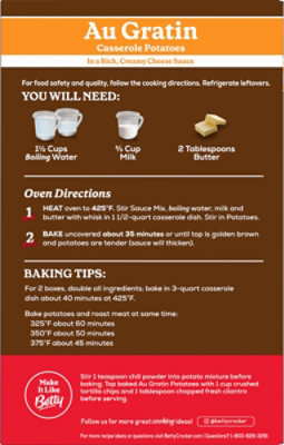 Betty Crocker Au Gratin Potatoes - 4 OZ - Image 5