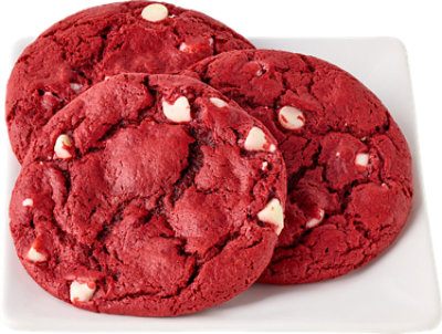 Red Velvet Cookies 3 Count - EA - Image 1