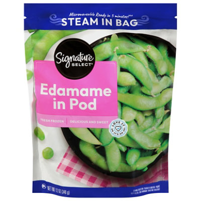 Signature Select Steam in Bag Edamame In Pod - 12 Oz - Image 1