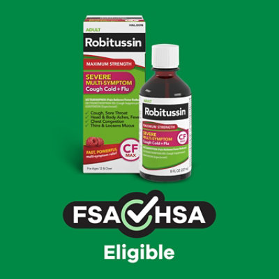 Robitussin Severe Cold & Flu Cf 4oz - 4 FZ - Image 5