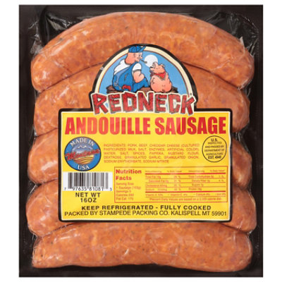 Redneck Andouille Sausage 16 Oz - 16 OZ - Image 3