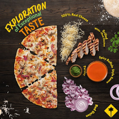 Cpk Thin Crust Buffalo Style Chicken 12in Frozen Pizza 13.4oz Pack - 13.4 OZ - Image 3