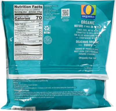 O Organics Green Peas - 12 Oz - Image 5