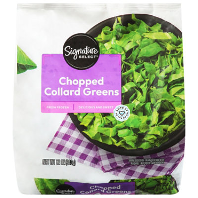 Signature Select Collard Greens Chopped 12 Oz - 12 OZ