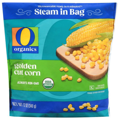 O Organics Corn Golden Cut Steam in Bag - 12 Oz