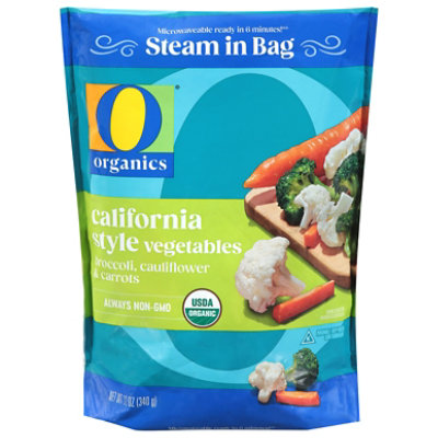 O Organics California Style Vegetables Steam Bag - 12 Oz
