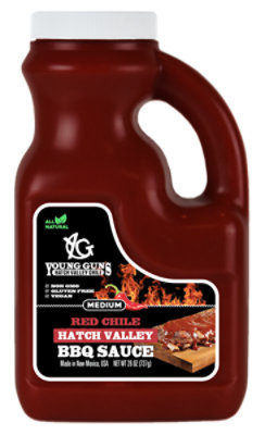 Young Guns Hatch Valley Red Chile Bbq Sauce 26oz - 26 OZ - Image 1