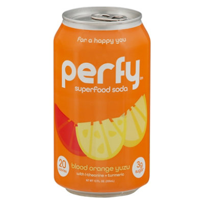 Perfy Superfood Soda Blood Orange Yuzu 12fz - 12 FZ - Image 3