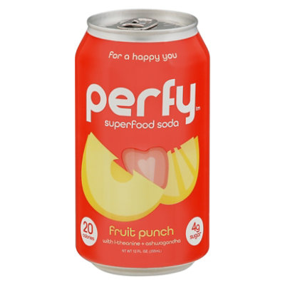 Perfy Superfood Soda Fruit Punch 12fz - 12 FZ - Image 3