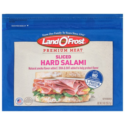 Land O Frost Premium Hard Salami 9oz - 9 OZ - Image 2