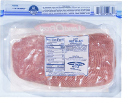 Land O Frost Premium Hard Salami 9oz - 9 OZ - Image 5