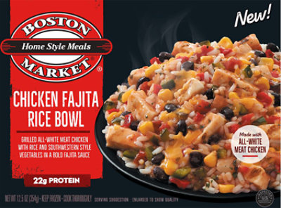 Boston Market Chicken Fajita Rice Bowl , 12.5 Oz - 12.5 OZ - Image 1