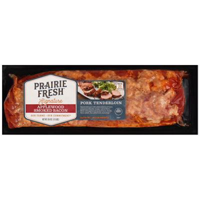 Prairie Fresh Signature Applewood Smoked Bacon Pork Tenderloin - 18.4 OZ - Image 3