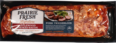 Prairie Fresh Signature Applewood Smoked Bacon Pork Tenderloin - 18.4 OZ - Image 2