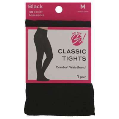 Otg Classic Tights Blk Med - 1 PR - Image 3