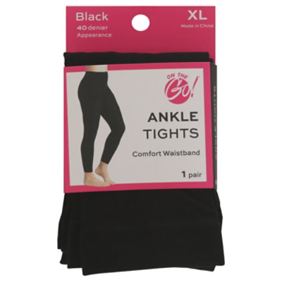 Otg Ankle Tights Blk Xl - 1 PR - Image 3