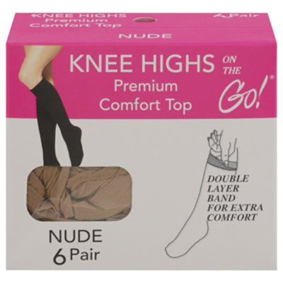 Otg Knee High Nude - 6 PK - Image 3