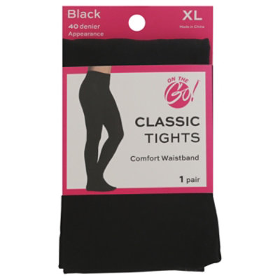 Otg Classic Tights Blk Xl - 1 PR - Image 3