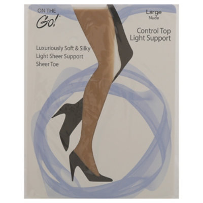 Otg Light Support Nude Lrg - 1 PR - Image 1