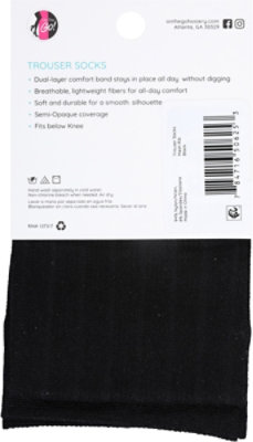 Otg Trsr Sk Mesh Rib Blk - 1 PR - Image 3