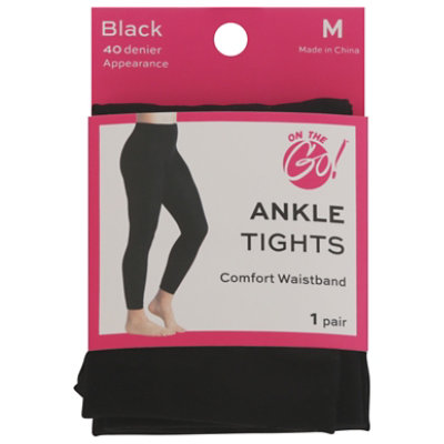 Otg Ankle Tights Blk Med - 1 PR - Image 3