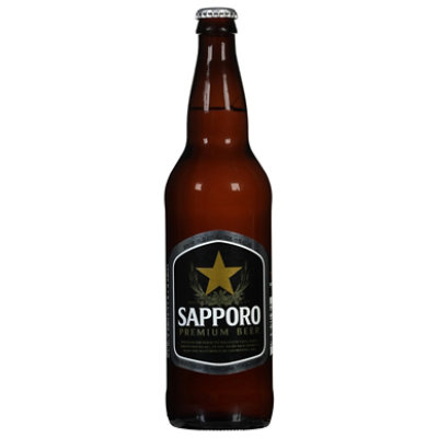 Sapporo Premium 22oz Bottle - 22 OZ - Image 1