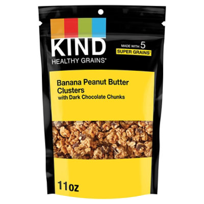 Kind Banana Peanut Butter With Dark Chocolate Chunks Granola Clusters - 11 OZ - Image 1