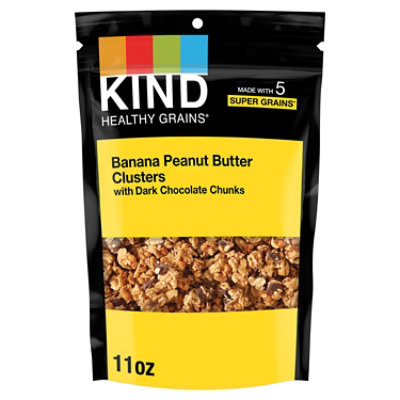 Kind Banana Peanut Butter With Dark Chocolate Chunks Granola Clusters - 11 OZ - Image 2