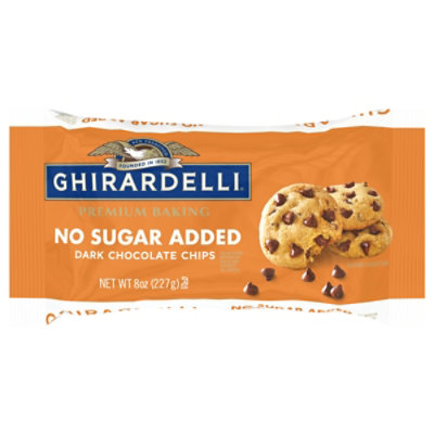 Ghirardelli No Sugar Added Dark Chocolate Chips - 8 OZ - Image 3