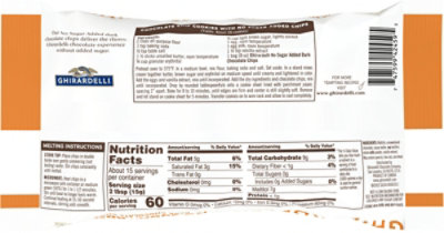 Ghirardelli No Sugar Added Dark Chocolate Chips - 8 OZ - Image 6