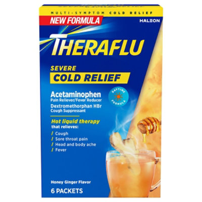 Theraflu Svr Cold Day Hon Ginger 6ct Pow - 6 CT - Image 1