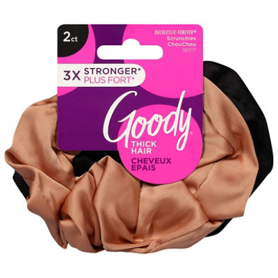 Forever Satin Scrunchie 2ct - 2 CT - Image 1