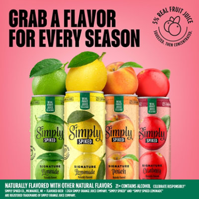 Simply Spiked Cranberry Variety Pack - 12-12 Fl. Oz. - Image 4