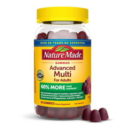 Nature Made Advanced Multi For Adults Gummies - 90 CT - Image 2