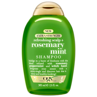 Ogx Extra Strength Refreshing Scalp Rosemary Mint Shampoo 13 Fl Oz - 385 ML - Image 3