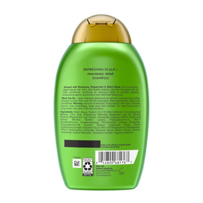 Ogx Extra Strength Refreshing Scalp Rosemary Mint Shampoo 13 Fl Oz - 385 ML - Image 5