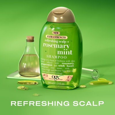 Ogx Extra Strength Refreshing Scalp Rosemary Mint Shampoo 13 Fl Oz - 385 ML - Image 3