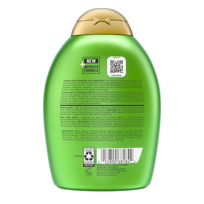 Ogx Clarifying Strength Plus Rosemary Mint Conditioner,13 Fl. Oz. - 385 ML - Image 4