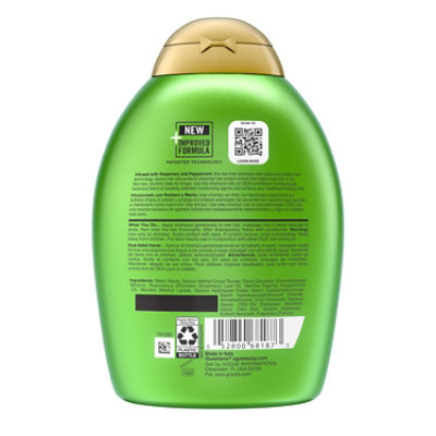 Ogx Clarifying Strength Rosemary Mint Shampoo, 13 Fl. Oz. - 385 ML - Image 5