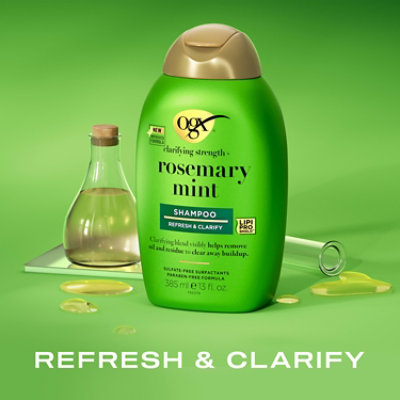 Ogx Clarifying Strength Rosemary Mint Shampoo, 13 Fl. Oz. - 385 ML - Image 3