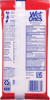 Wet Ones Antibacterial Hand Wipes Fresh Scent 20ct Travel Pack - 20 CT - Image 5