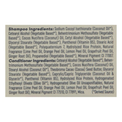 Hibar Moisturize Shampoo & Conditioner Bar Set - 2 CT - Image 3