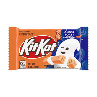 Kit Kat Cinnamon Toast Flavored Creme Wafer Snack Size Halloween Candy Bar - 1.5 Oz - Image 1