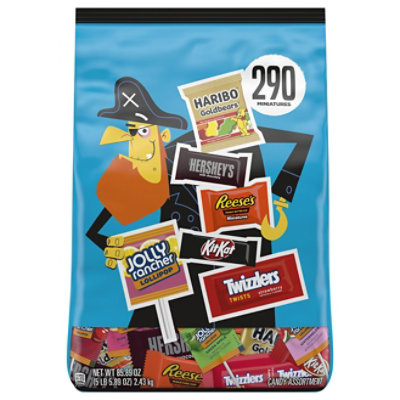 Hershey Miniatures Assorted Flavored Halloween Candy Bulk Bag Multipack - 290-85.89 Oz - Image 3